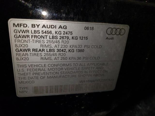 WA1BNAFY7J2202573 Audi Q5 Premium Plus