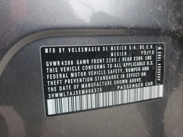 3VWML7AJXEM608375 Volkswagen JETTA TDI