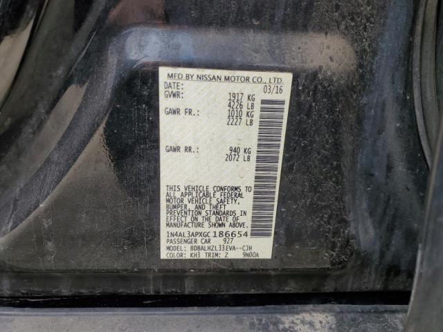 1N4AL3APXGC186654 Nissan ALTIMA 2.5