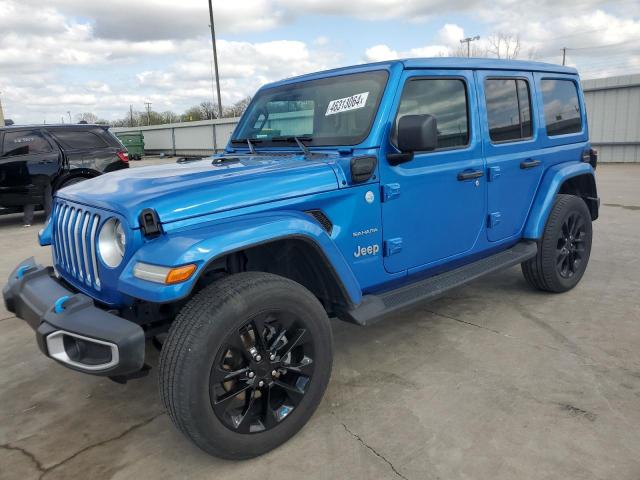 46313064 :رقم المزاد ، 1C4JJXP66NW275039 vin ، 2022 Jeep Wrangler Unlimited Sahara 4xe مزاد بيع