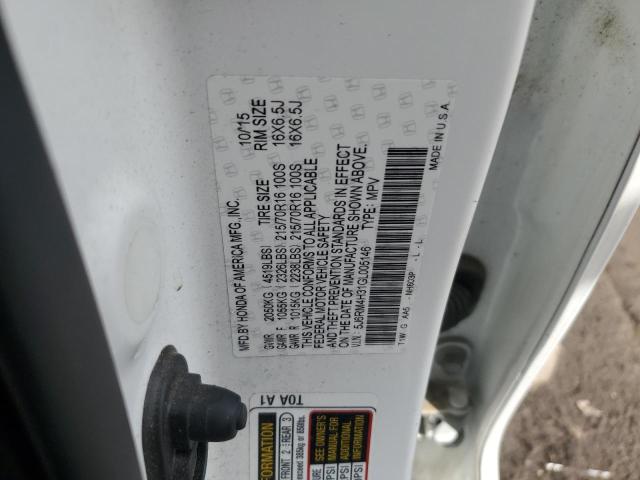 5J6RM4H31GL005146 Honda CR-V LX