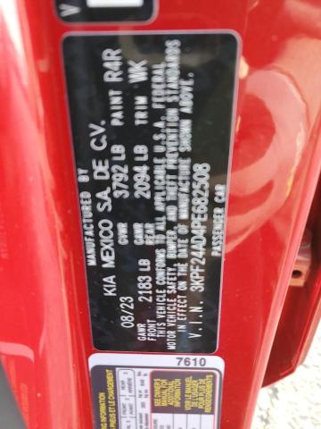 3KPF24AD4PE682508 KIA FORTE LX