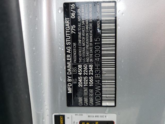 WDDWJ4JB3HF403015 Mercedes-Benz C 300
