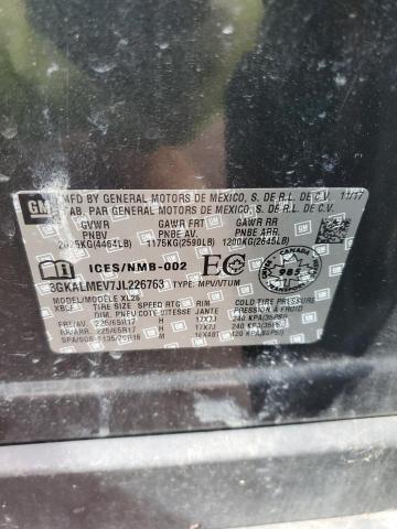 3GKALMEV7JL226763 GMC Terrain Sle