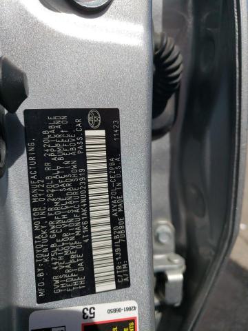 4T1K61AK4NU023919 Toyota CAMRY XSE