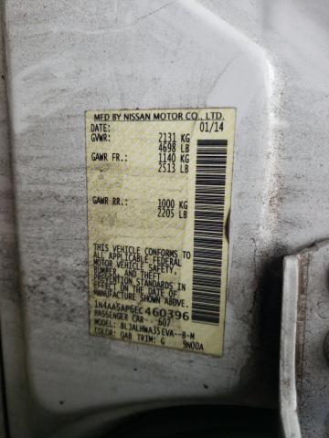 1N4AA5AP6EC460396 Nissan MAXIMA S