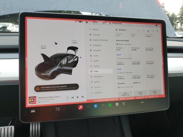 5YJ3E1EC6MF936235 Tesla MODEL 3