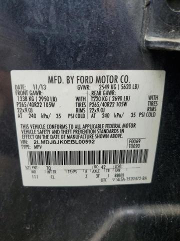 2LMDJ8JK0EBL00592 Lincoln MKX