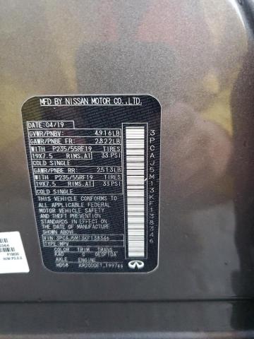 3PCAJ5M13KF138346 Infiniti Qx50 Essential