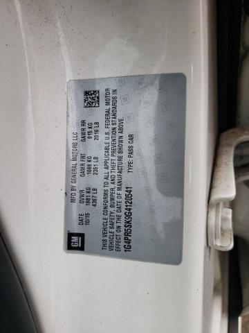 1G4PR5SK9G4120541 Buick Verano Convenience