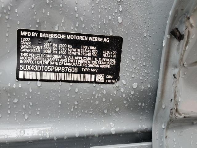 5UX43DT05P9P87608 BMW X4 M40i