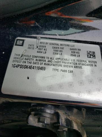 1G4PS5SK4E4118469 Buick Verano