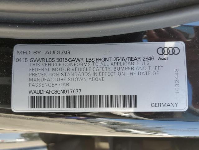 WAUDFAFC8GN017677 Audi A6 Premium Plus