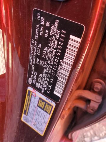 5XXGT4L30LG392533 KIA Optima Lx