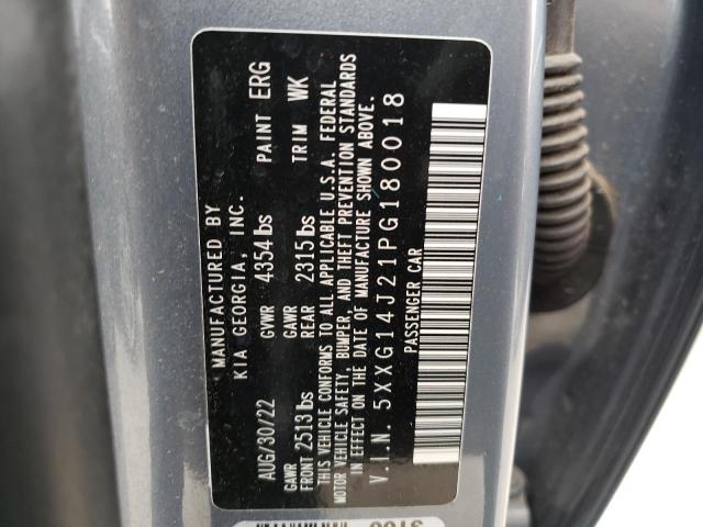5XXG14J21PG180018 KIA K5 LXS