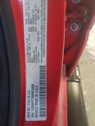 1C6SRFFT8MN516688 RAM 1500 Big Horn/lone Star
