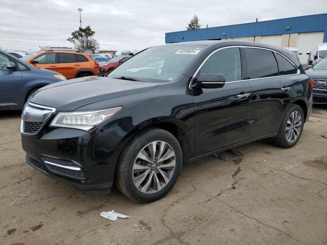 Auction sale of the 2016 Acura Mdx Technology, vin: 5FRYD4H40GB060585, lot number: 45599604