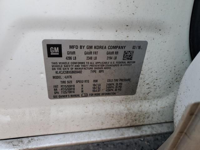 KL4CJCSBXGB659402 Buick Encore