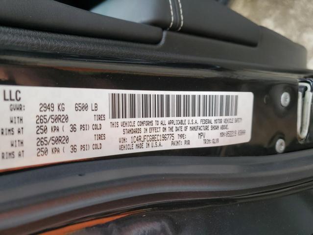 1C4RJFCG8EC196775 Jeep Grand Cherokee Overland