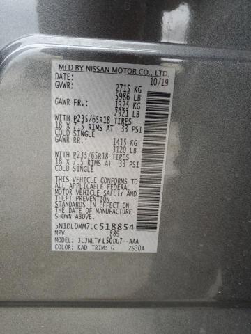 5N1DL0MM7LC518854 Infiniti QX60 LUXE