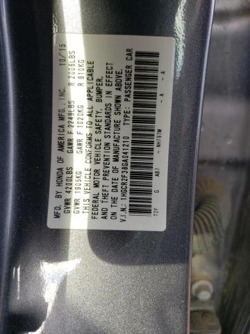 1HGCR2F38GA041210 Honda ACCORD LX