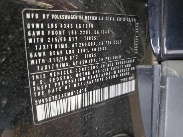 3VV5X7B24RM019414 Volkswagen TAOS S