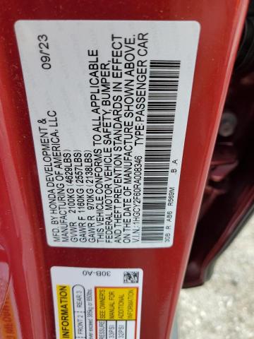 1HGCY2F60RA008346 Honda Accord Hybrid Exl