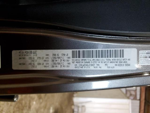 1C4HJWFG4GL218457 Jeep Wrangler Unlimited Rubicon