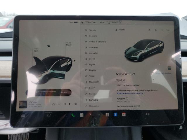 5YJ3E1EA7PF654589 Tesla MODEL 3