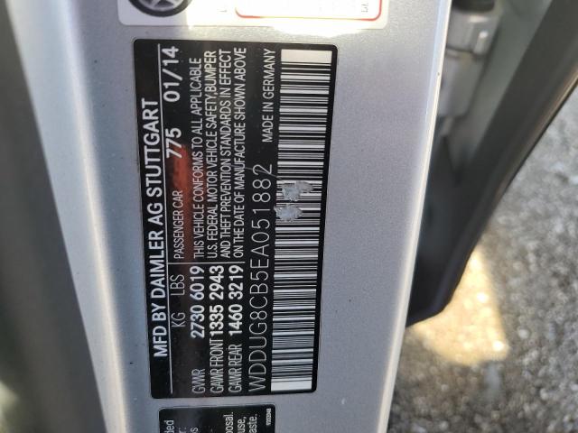 WDDUG8CB5EA051882 Mercedes-Benz S 550