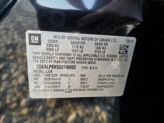 2GKALPEK5G6148665 GMC Terrain Slt