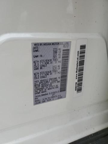 5N1DL0MN8HC520015 Infiniti QX60