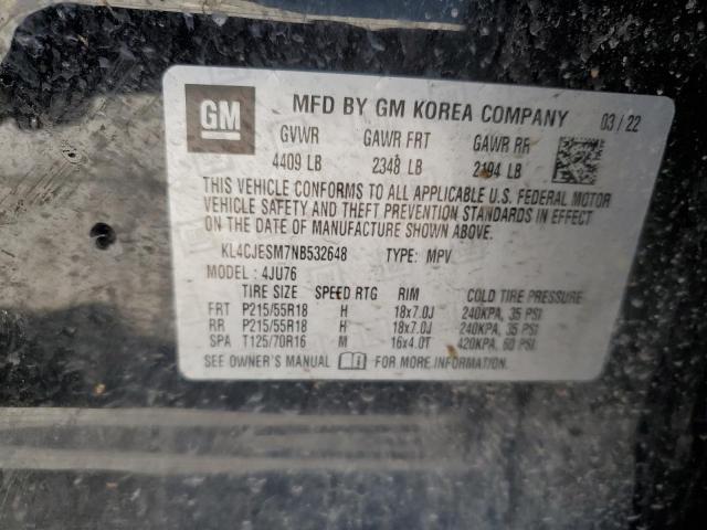 KL4CJESM7NB532648 Buick Encore Preferred