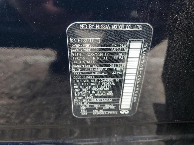3PCAJ5M13KF133583 Infiniti Qx50 Essential