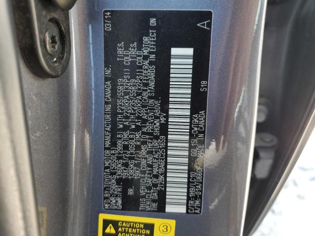 2T2BK1BA6EC251659 Lexus Rx 350 Base