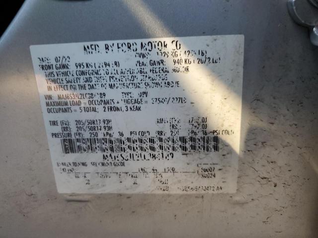 MAJ6S3JL2LC384189 Ford Ecosport Ses