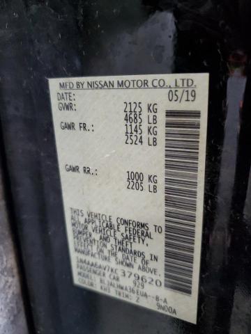 1N4AA6AV7KC379620 Nissan MAXIMA S