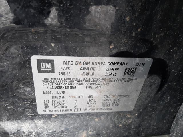 KL4CJASB5KB894660 Buick Encore Preferred