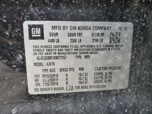 KL4CJGSM1KB872157 Buick Encore Essence