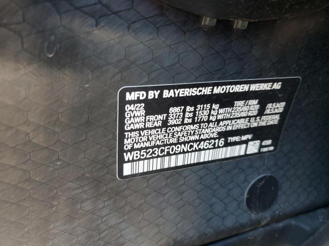 WB523CF09NCK46216 BMW Ix Xdrive50