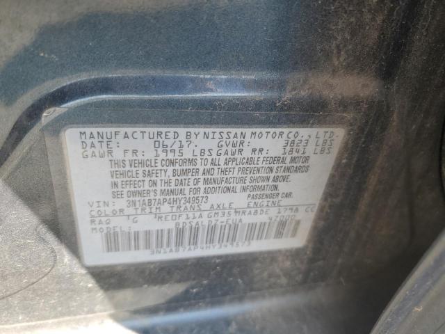 3N1AB7AP4HY349573 Nissan SENTRA S