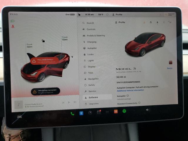 5YJ3E1EA6MF029855 Tesla MODEL 3