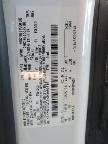 1FTYR2CG7KKA69515 Ford Transit T-250