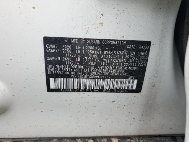 4S4BTGUD9N3240090 Subaru Outback Wilderness