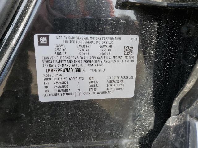 LRBFZPR47MD139814 Buick Envision Essence