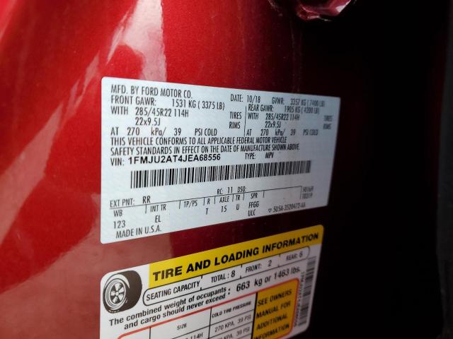 1FMJU2AT4JEA68556 Ford Expedition Limited