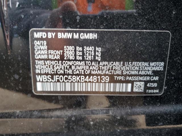 WBSJF0C58KB448139 BMW M5