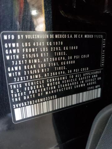3VV5X7B24RM033958 Volkswagen TAOS S