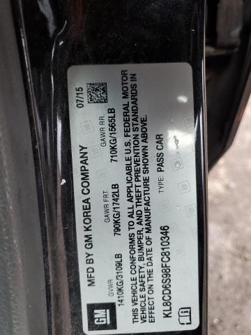 KL8CD6S98FC810346 Chevrolet SPARK 1LT