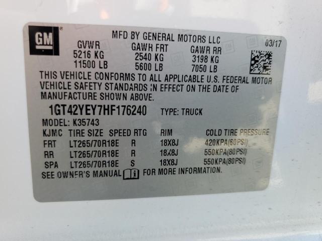 1GT42YEY7HF176240 GMC Sierra K3500 Denali